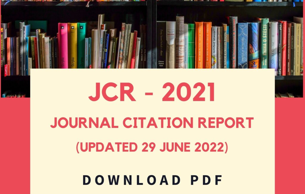 journal impact factor 2022 – Journal Impact Factor
