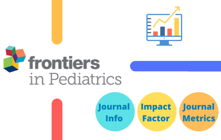 Frontiers in Pediatrics Impact Factor 2023
