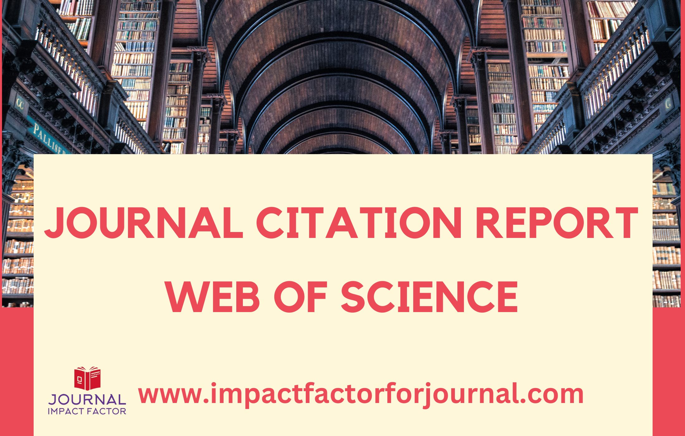 Journal Citation Report Web Of Science Journal Impact Factor