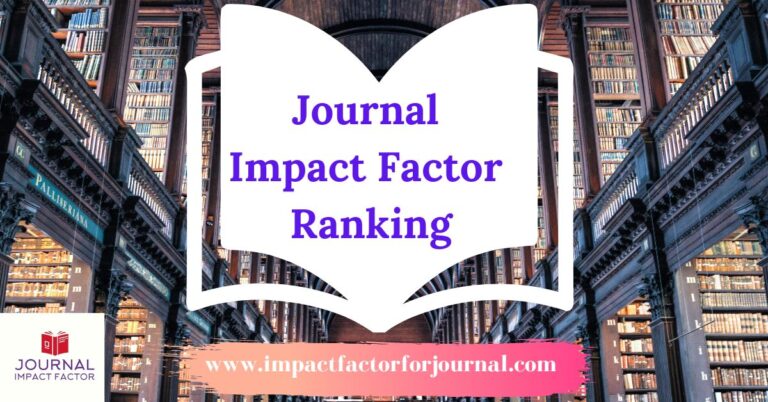 Journal Impact Factor Ranking